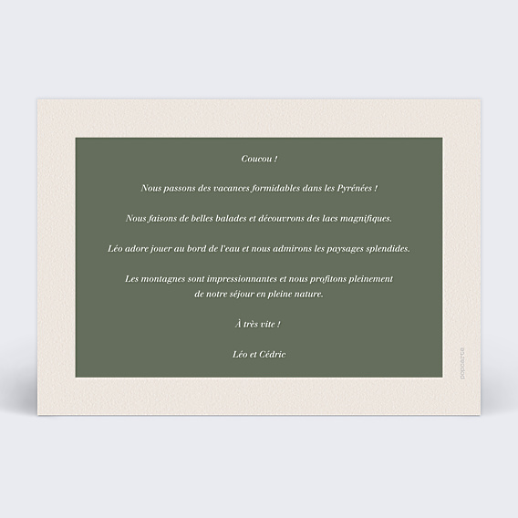 Carte Postale Composition Automnale