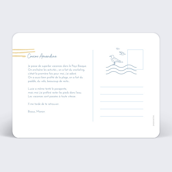Carte Postale Espadrilles
