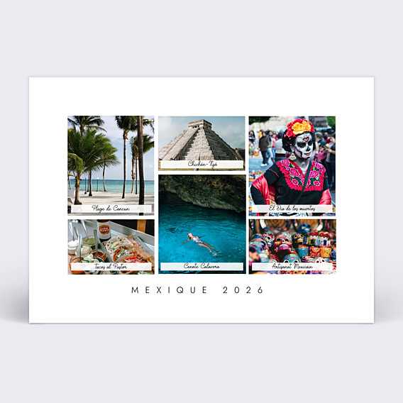 Carte postale Belles Visites