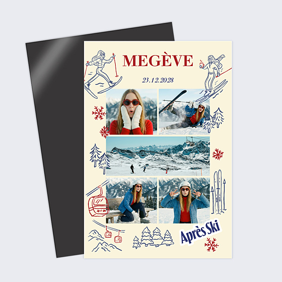 Carte Postale Après Ski