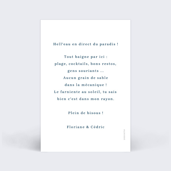 Carte Postale Caractère