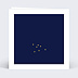 Carte postale Hiver Multiphoto Bleu Verso