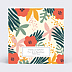 Carte postale Tropical Verso