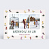 Carte Postale Skieurs Minuscules