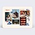 Carte Postale Pêle Mêle Japon