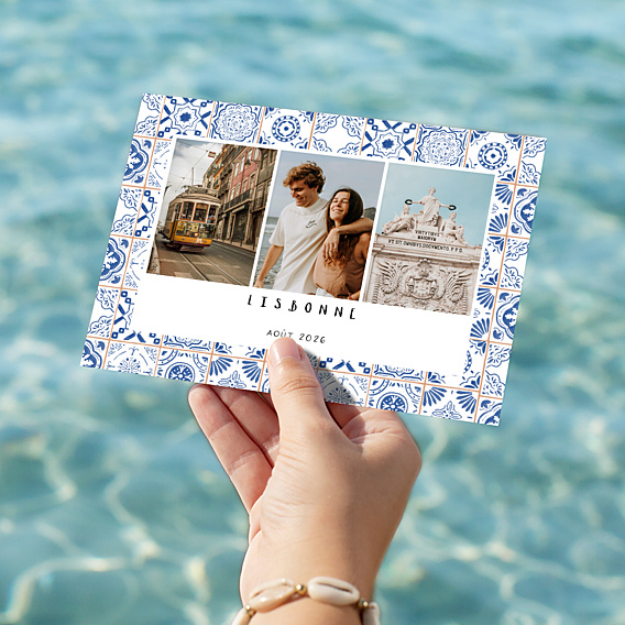 Carte Postale Azulejos