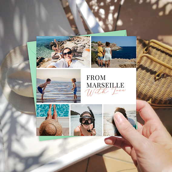 Carte postale Bel été Après 4