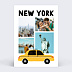 Carte postale Taxi New Yorkais
