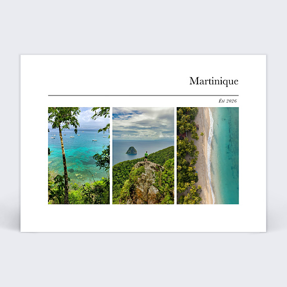 Carte Postale Triptyque Éditorial