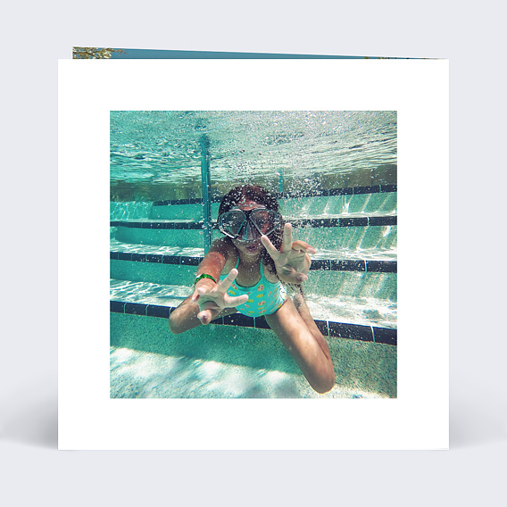 Carte postale Bel été Verso