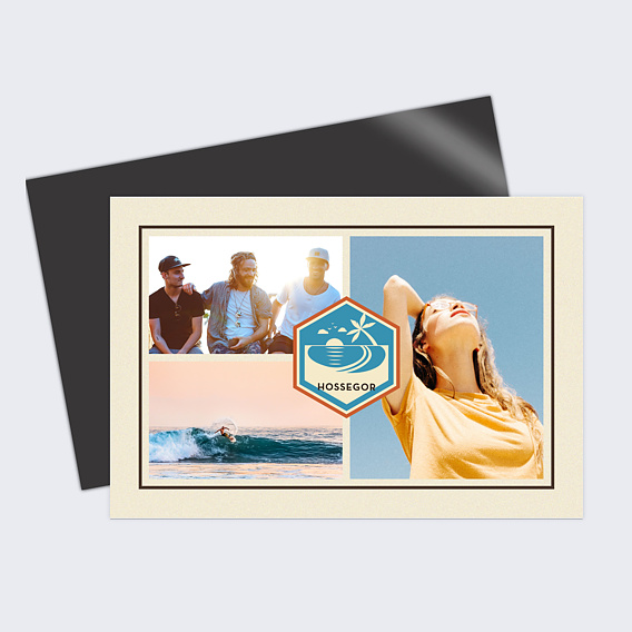 Carte postale Vintage Écusson