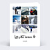 Carte Postale Hiver Multiphoto Chic