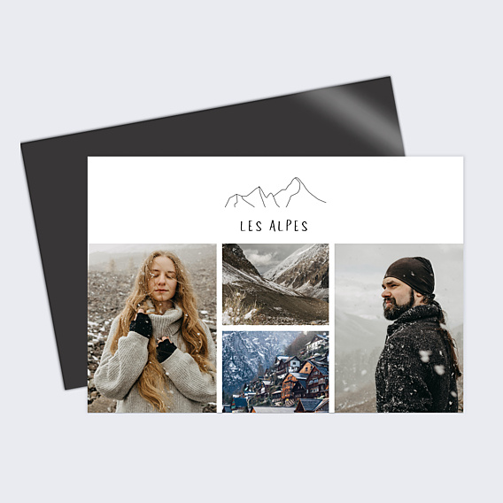 Carte Postale Montagne Paysage