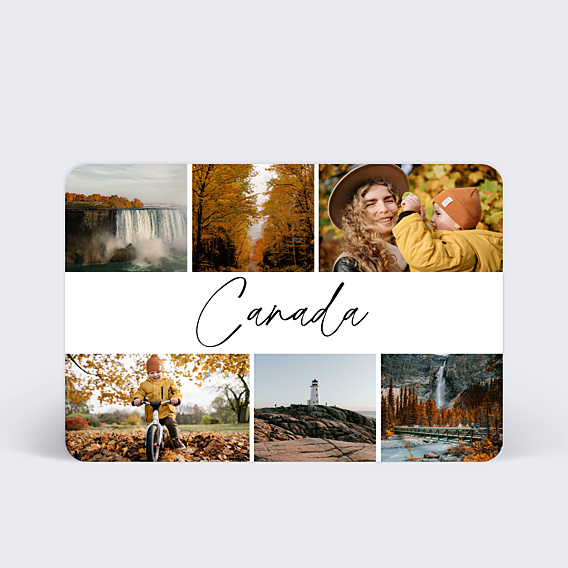 Carte Postale Escale Automne