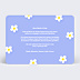 Carte Postale Flowers Party