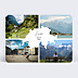 Carte Postale Étiquette Suisse