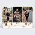 Carte postale Automne animaux Recto