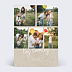 Carte postale Chiné Typographique Printemps
