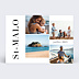 Carte postale Destination Verticale