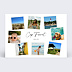 Carte postale Éclats de Photos