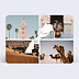 Carte postale Étiquette Maroc