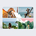 Carte postale Étiquette Mexique