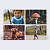 Carte postale Multiphotos 4 Photos Automne