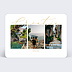 Carte postale Triptyque Calligraphique