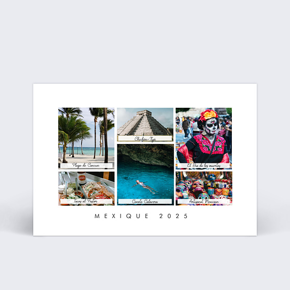 Carte postale Belles Visites