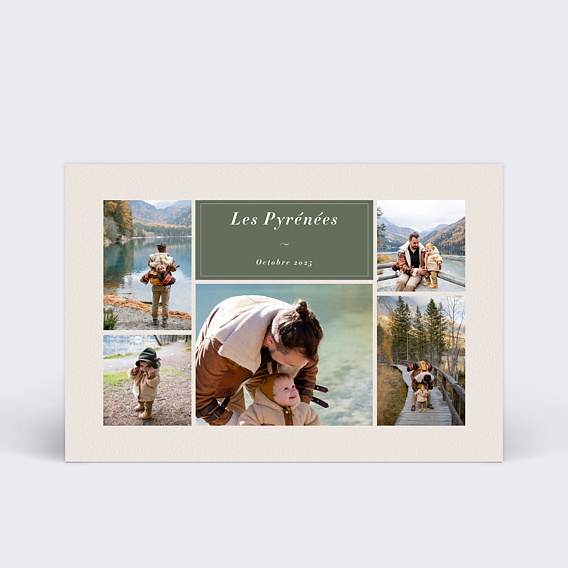 Carte postale Composition Automnale