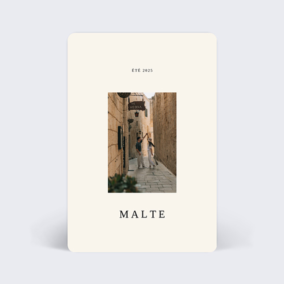 Carte postale Couverture