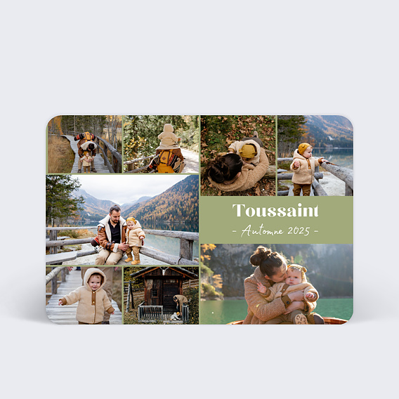 Carte postale Escapade Automne