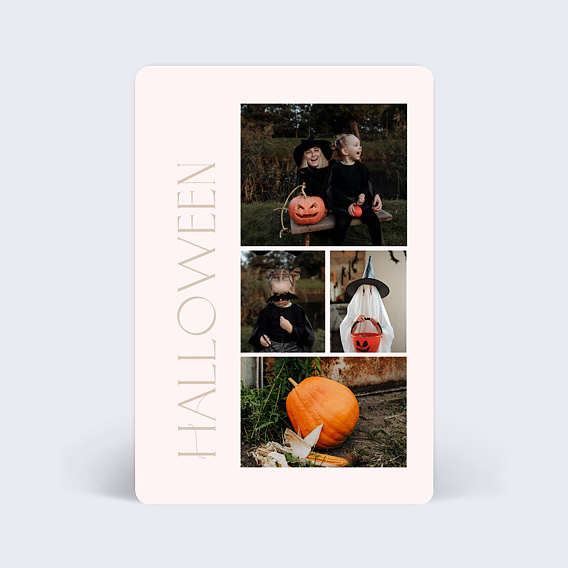 Carte postale Fête d'Halloween