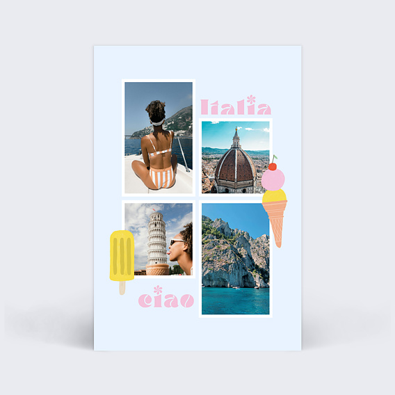 Carte postale Gelato
