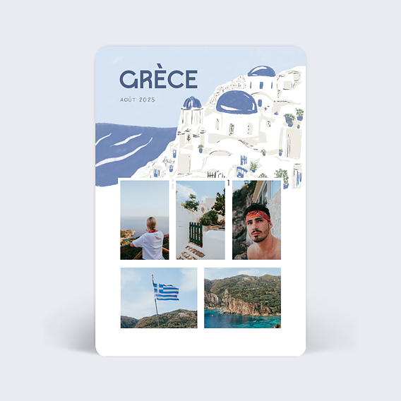 Carte postale Grèce Illustrée
