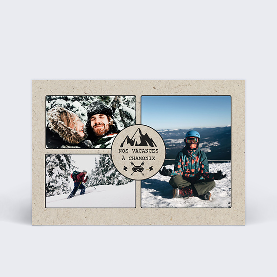 Carte postale Hiver vintage