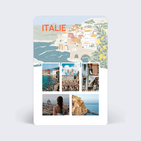 Carte postale Italie Illustrée