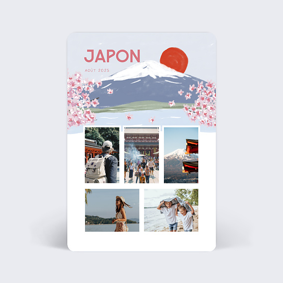 Carte postale Japon Illustré