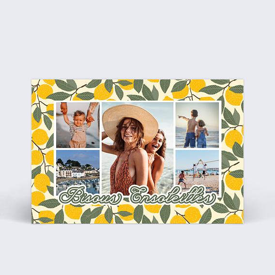Carte postale Jolis Citrons