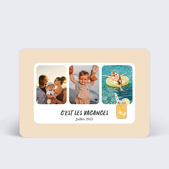 Carte postale Limonade