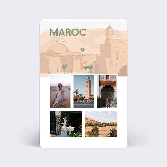 Carte postale Maroc Illustré