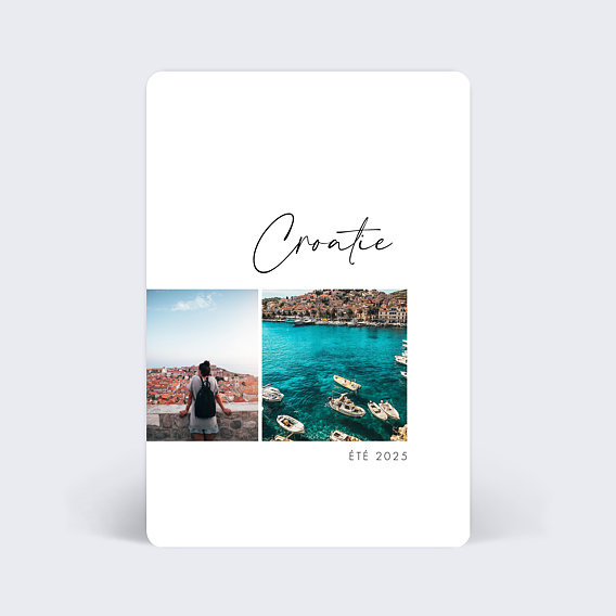 Carte postale Moderne Minimaliste