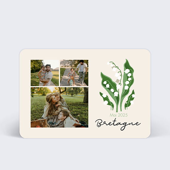 Carte postale Muguet de Mai