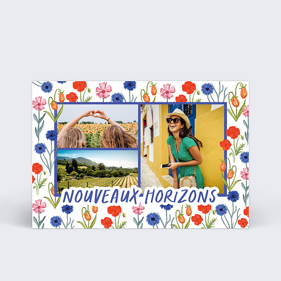 Carte postale Nouveaux Horizons
