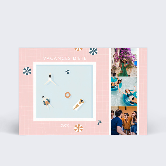 Carte postale Pool