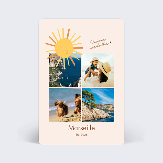 Carte postale Sous le Soleil