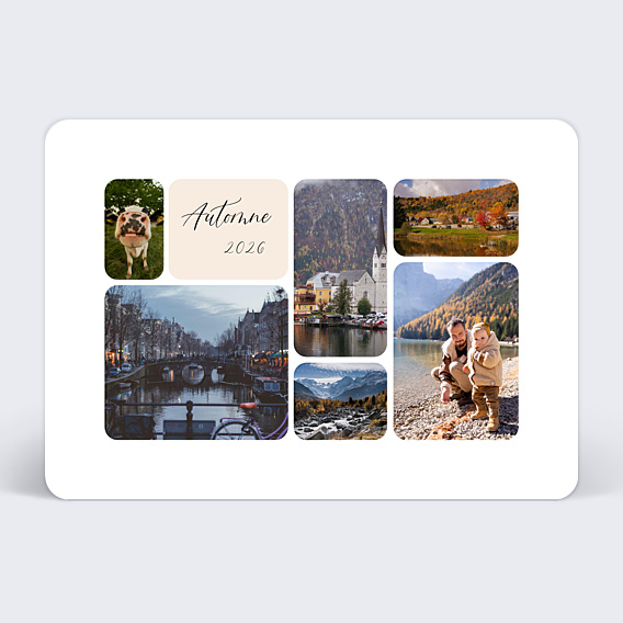 Carte postale Douceur Automnale