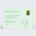 Carte postale Arche de Muguet Verso