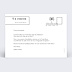 Carte postale Bandeau Graphique Verso