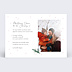Carte postale Branche de Pin Verso